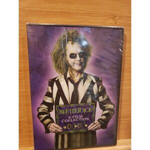 Beetlejuice: 2-Film Collection Beetlejuice (1988) Beetlejuice (2024) DVD   NEW